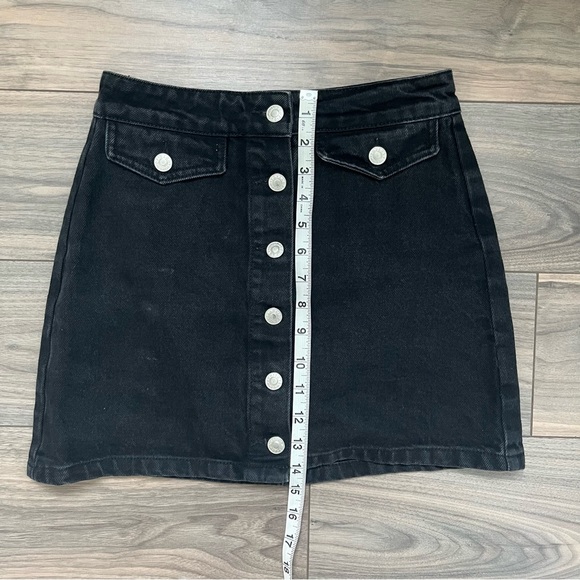 Topshop Denim Mini Skirt - Picture 5 of 5